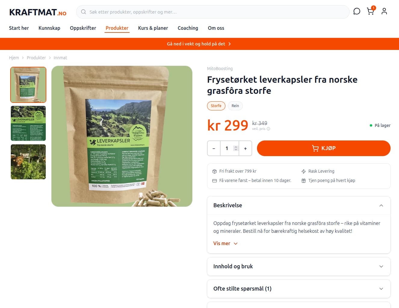 Kraftmat